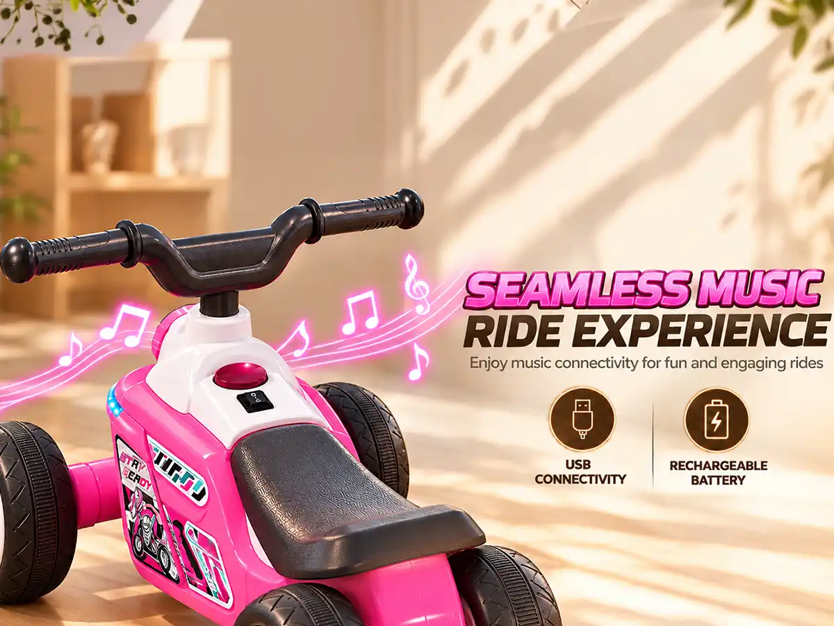 Electric ATV Ride-On Bike for Kids