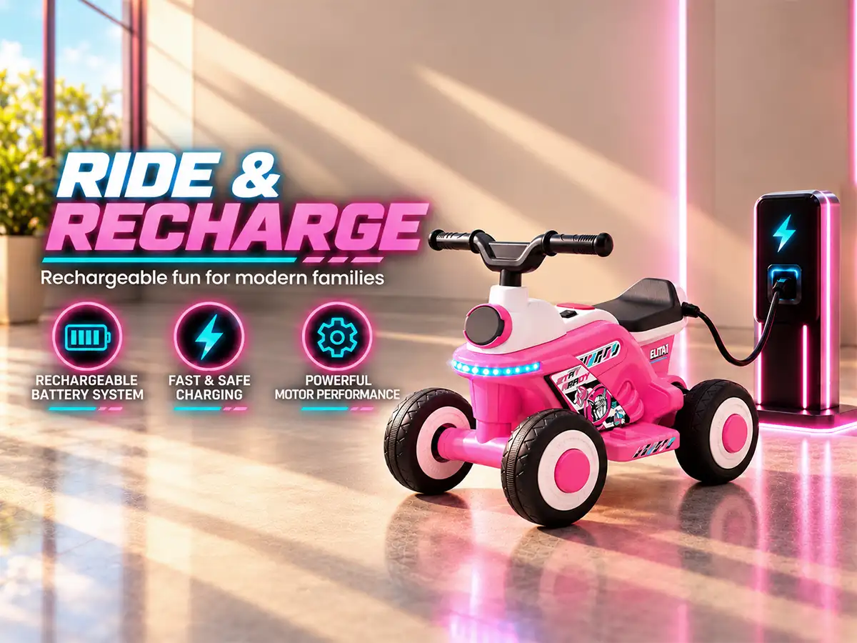 Electric ATV Ride-On Bike for Kids