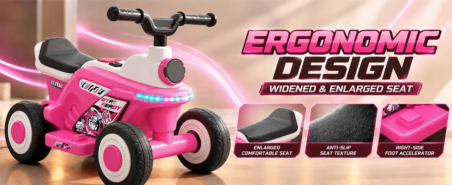 Electric ATV Ride-On Bike for Kids
