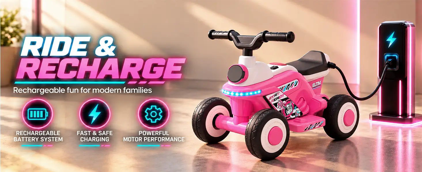 Electric ATV Ride-On Bike for Kids