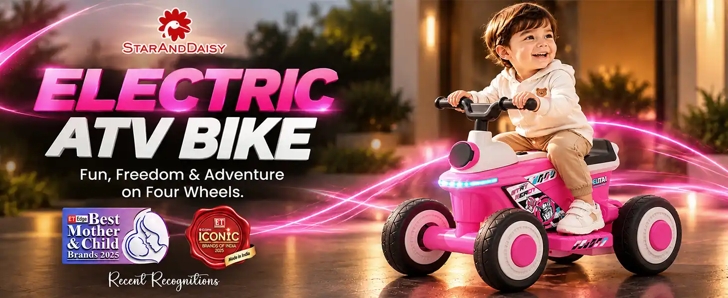 Electric ATV Ride-On Bike for Kids