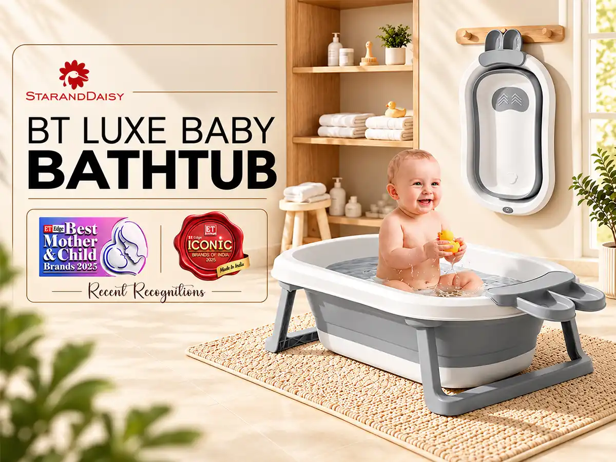 BT Luxe Baby Bathtub with Soap Bar
