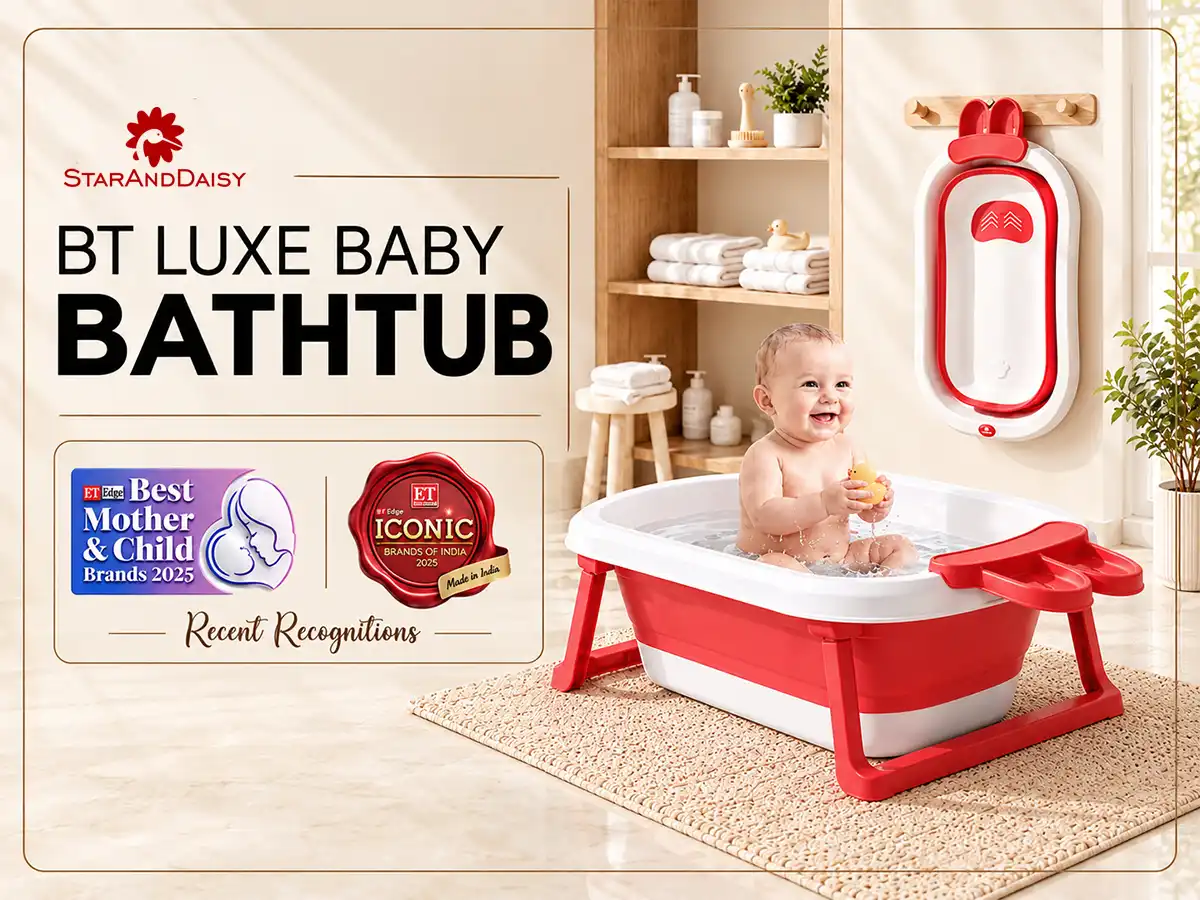 BT Luxe Portable Baby Bathtub