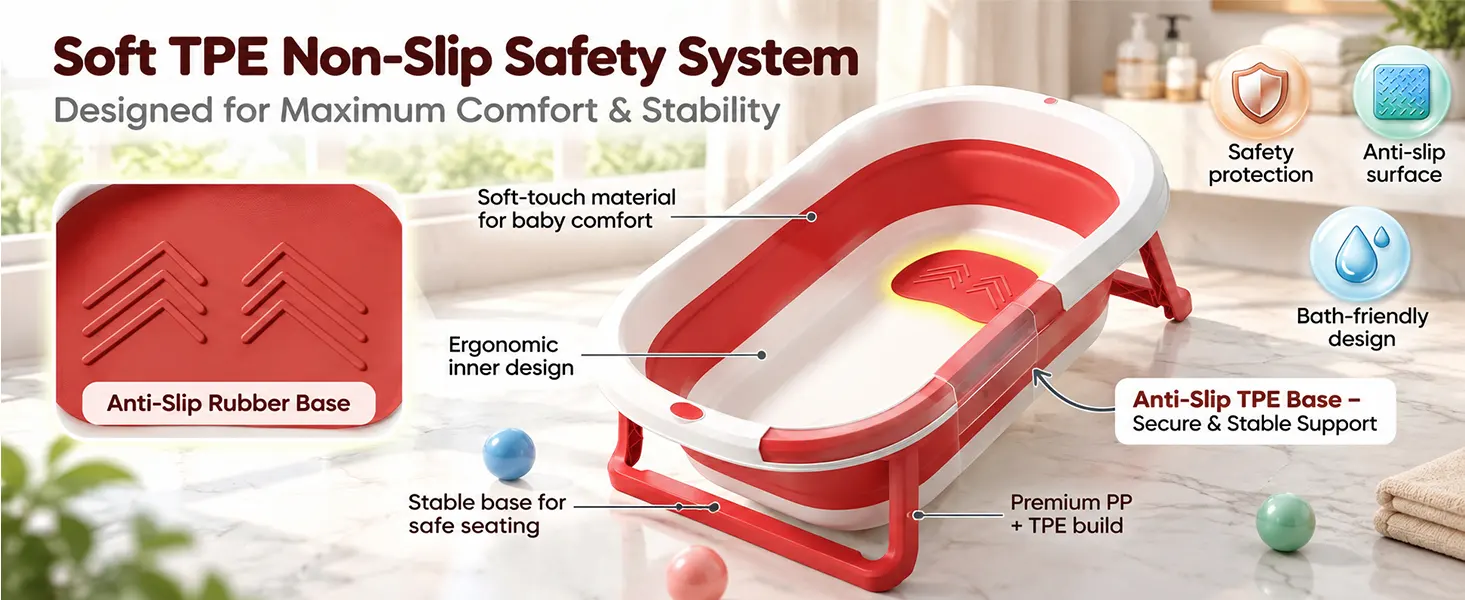 BT Luxe Portable Baby Bathtub