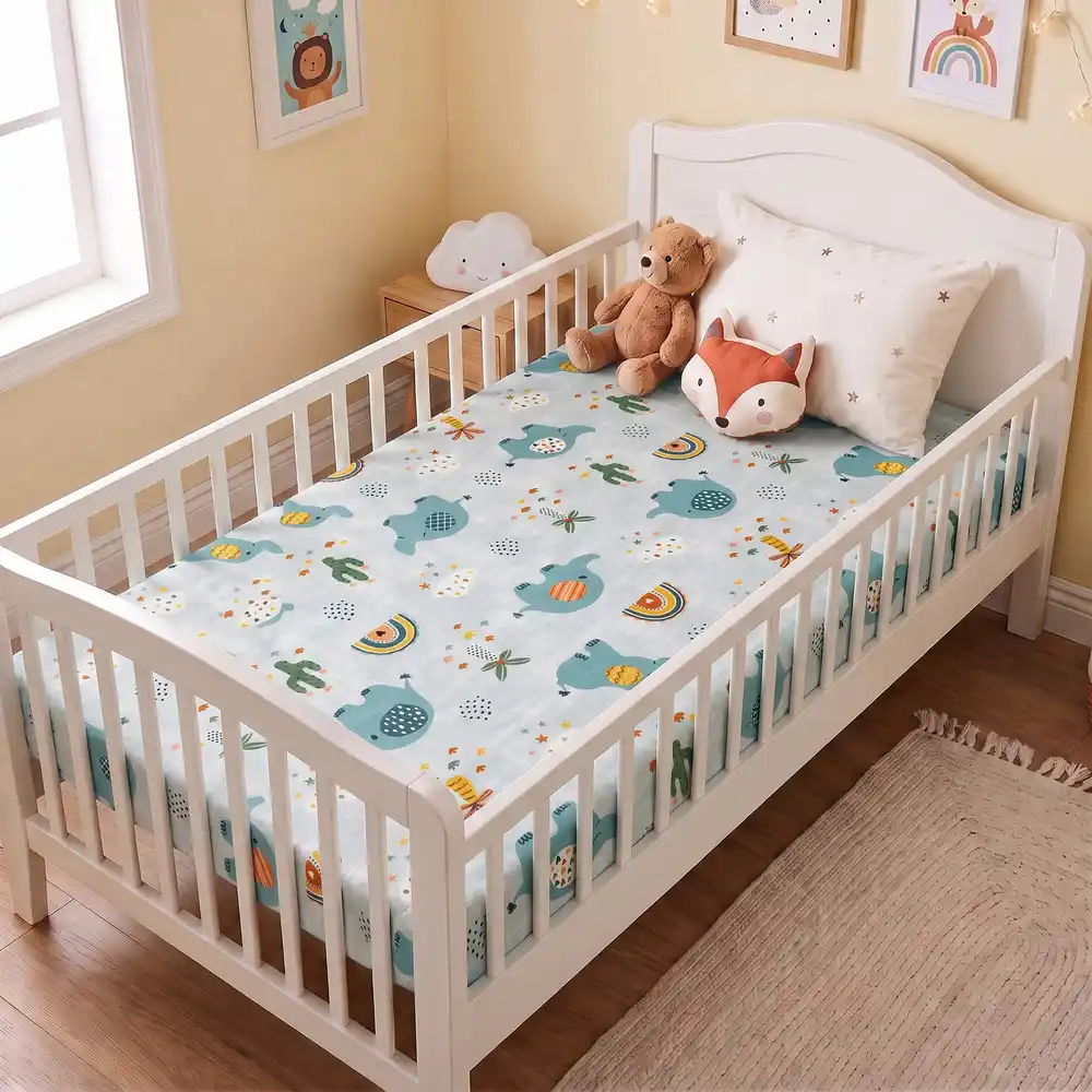 Bedsheet elephant print