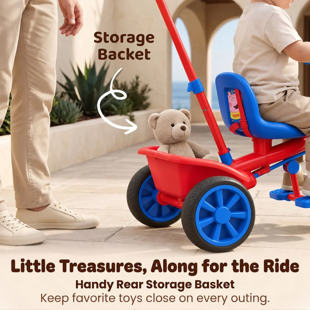 Tricycle Blue Red