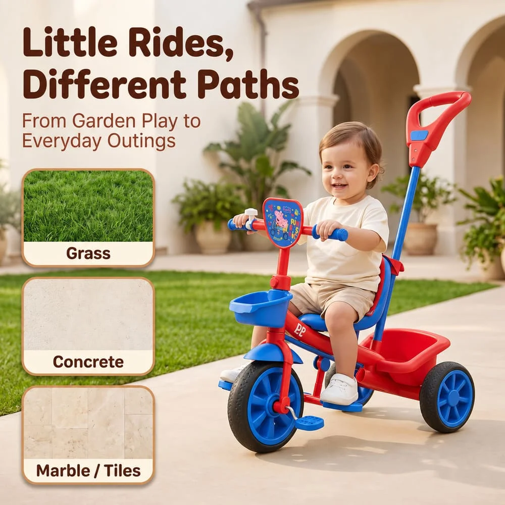Tricycle Blue Red