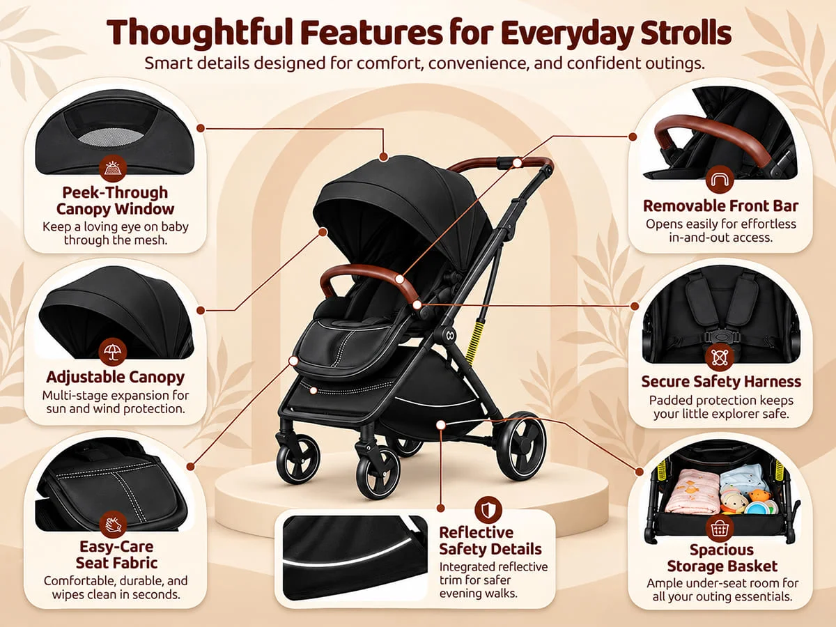 Coballe Baby Stroller