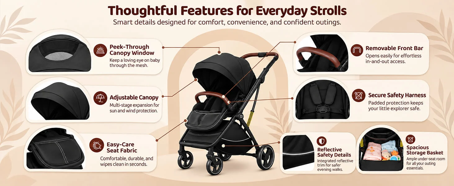 Coballe Baby Stroller