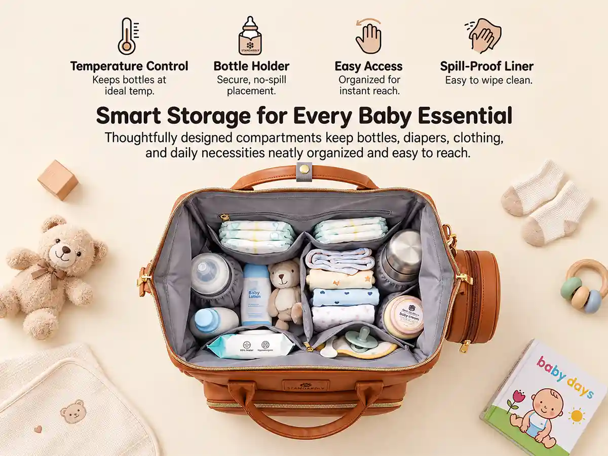 Luxury Diaper Backpack