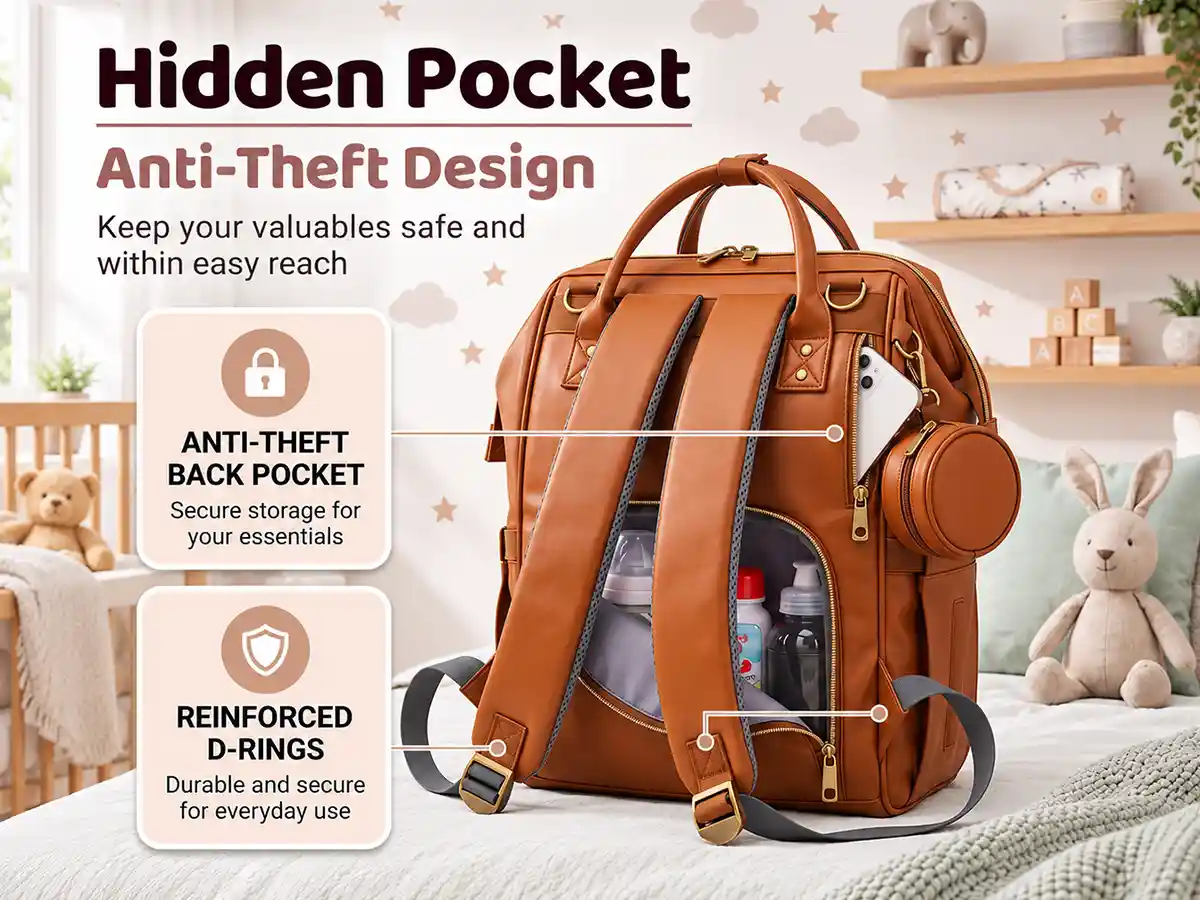 Luxury Diaper Backpack