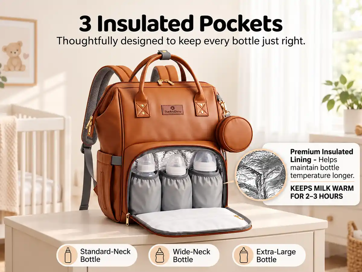 Luxury Diaper Backpack
