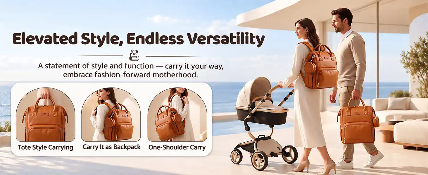 Luxury Diaper Backpack