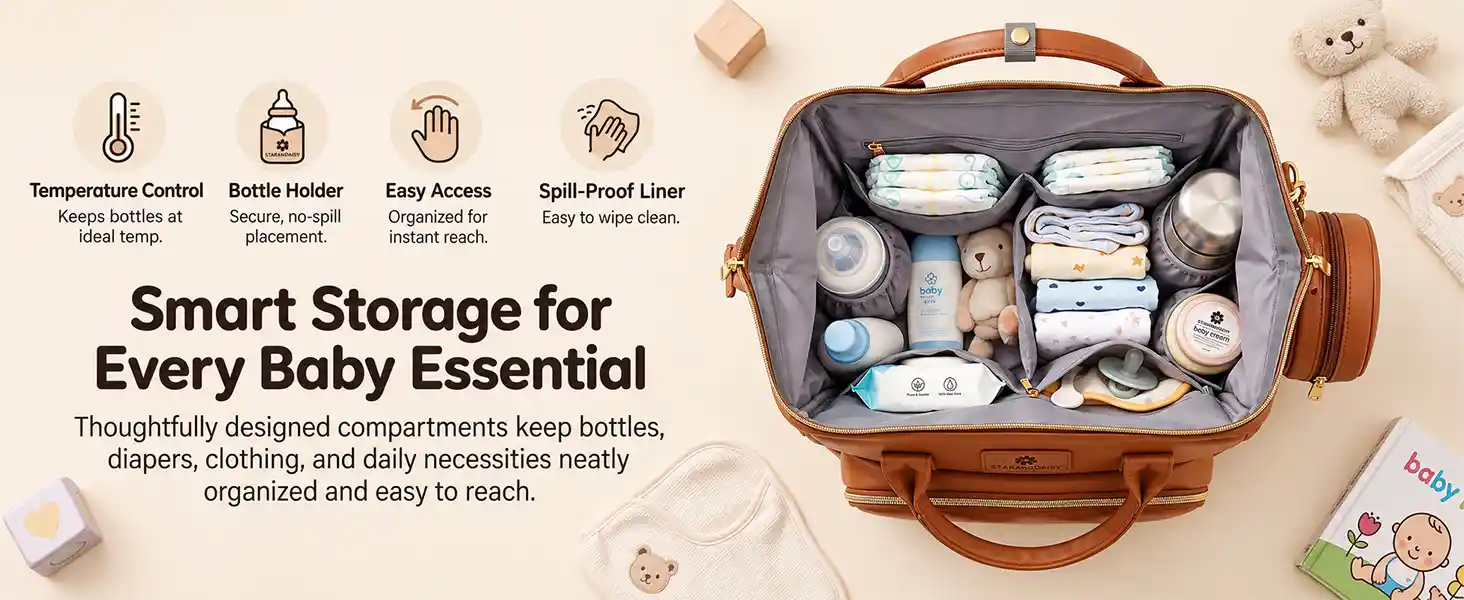 Luxury Diaper Backpack