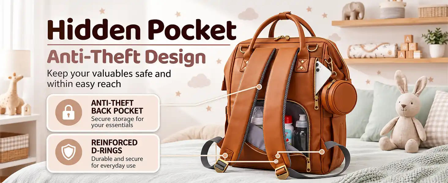 Luxury Diaper Backpack