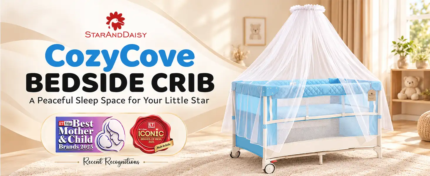 Baby Crib Cradle Swing Bedside for Newborn Babies
