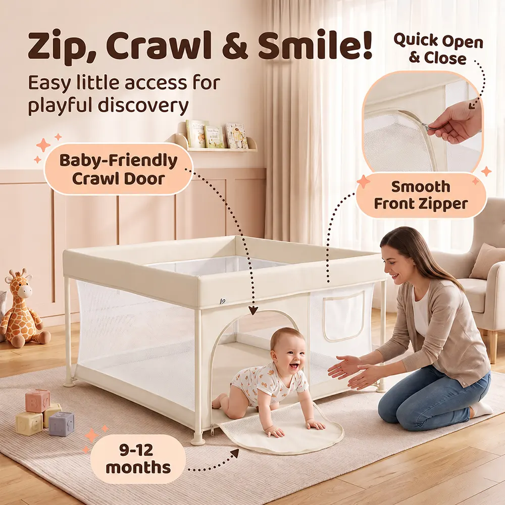 Foldable playpen