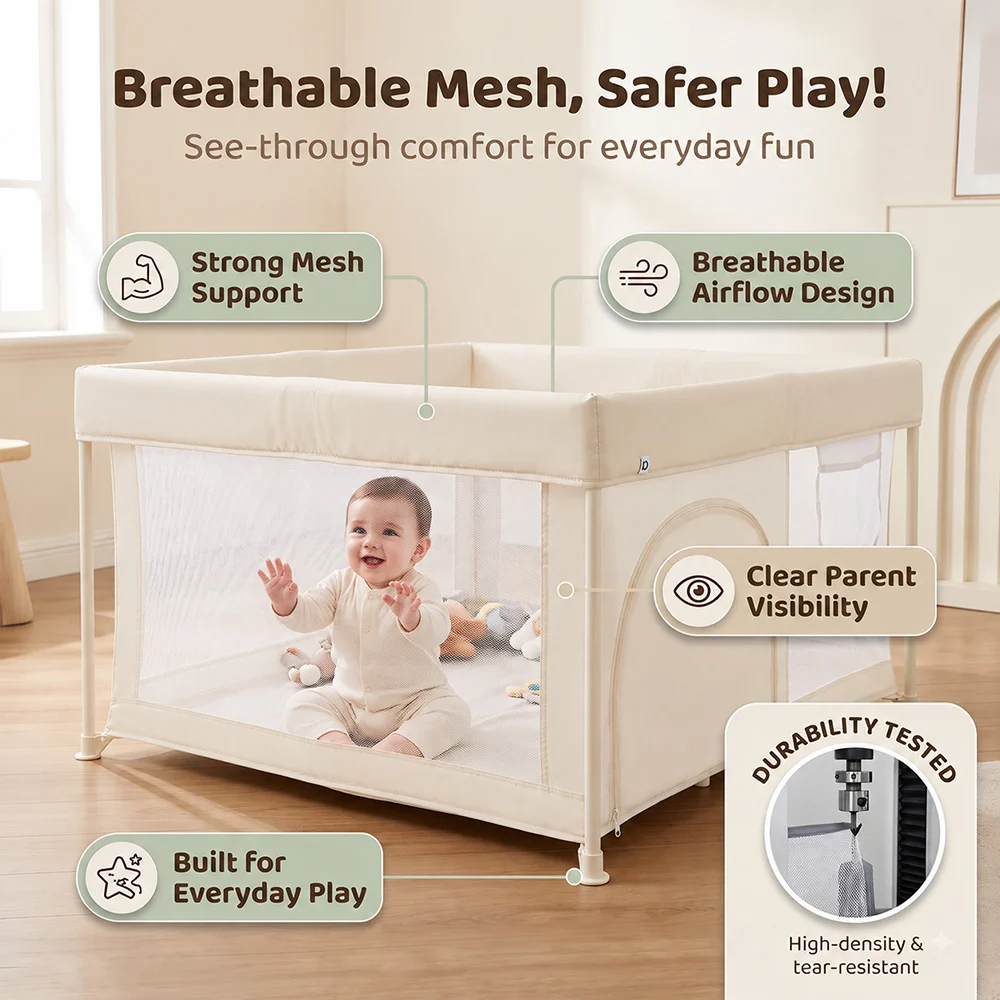 Foldable playpen