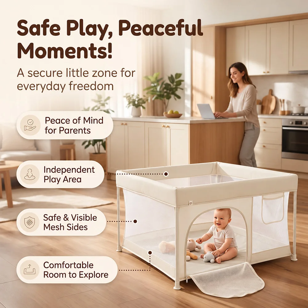 Foldable playpen