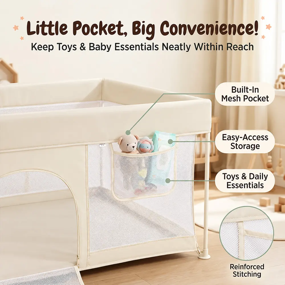 Foldable playpen