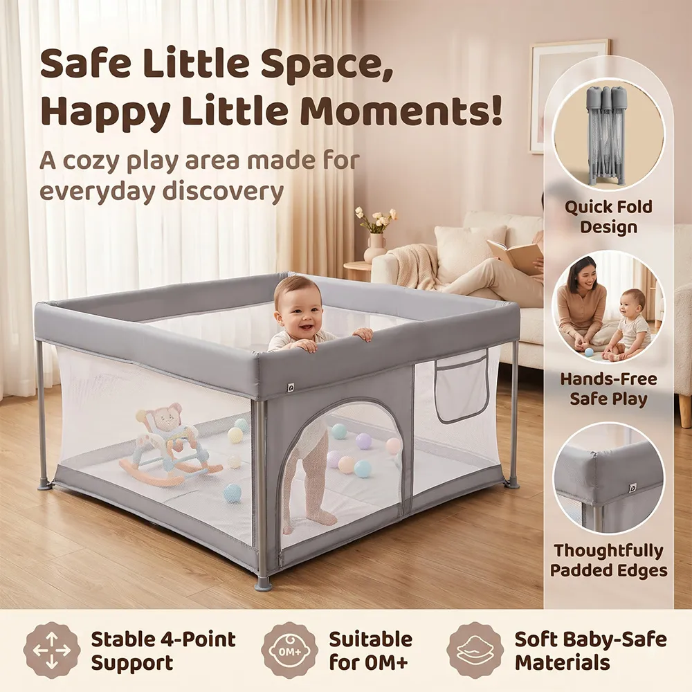 Foldable playpen