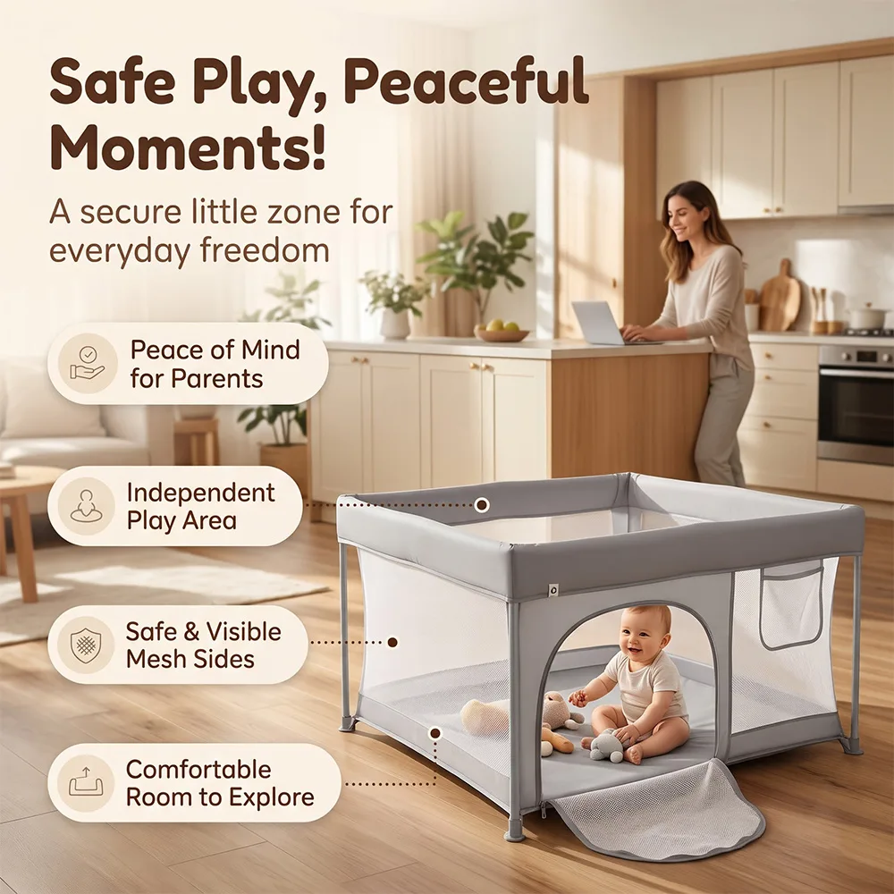 Foldable playpen