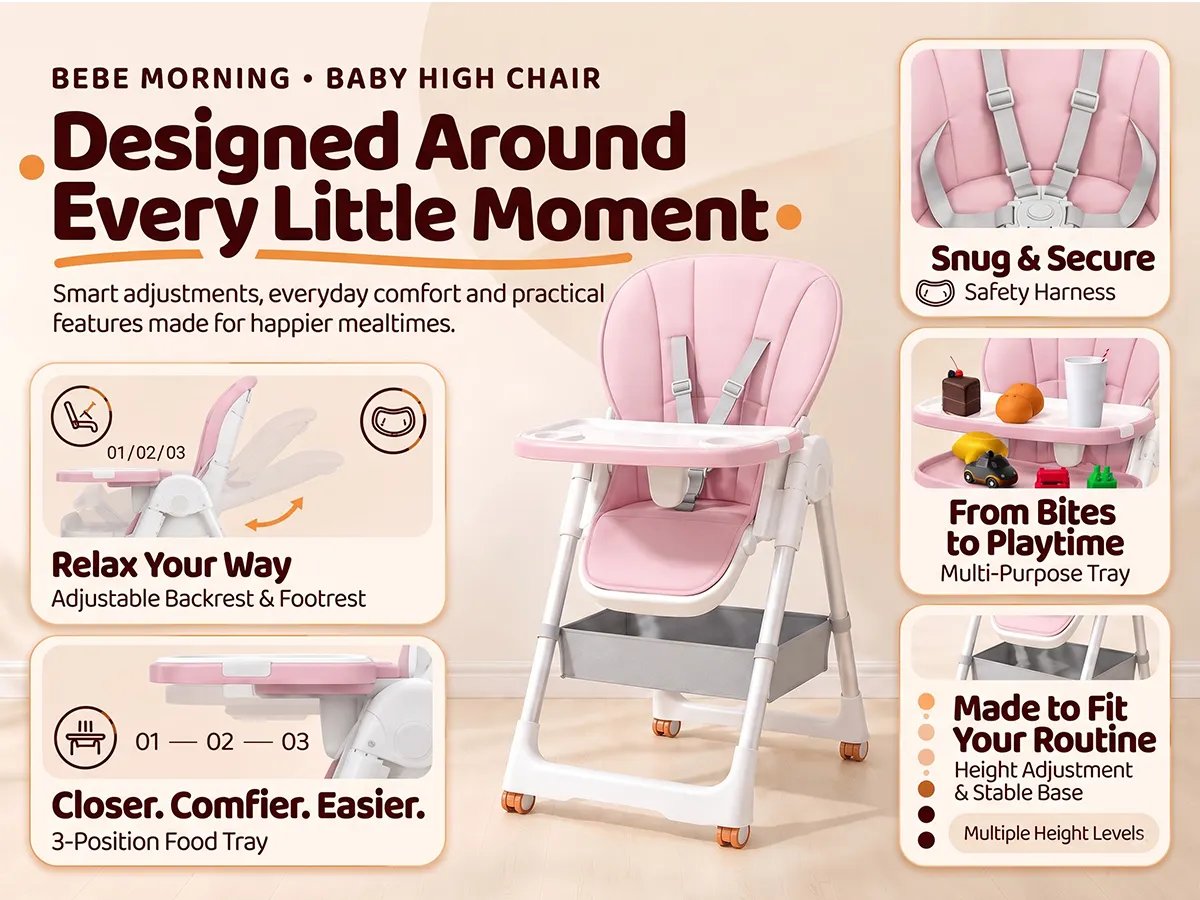 Galaxy Star Baby High Chair
