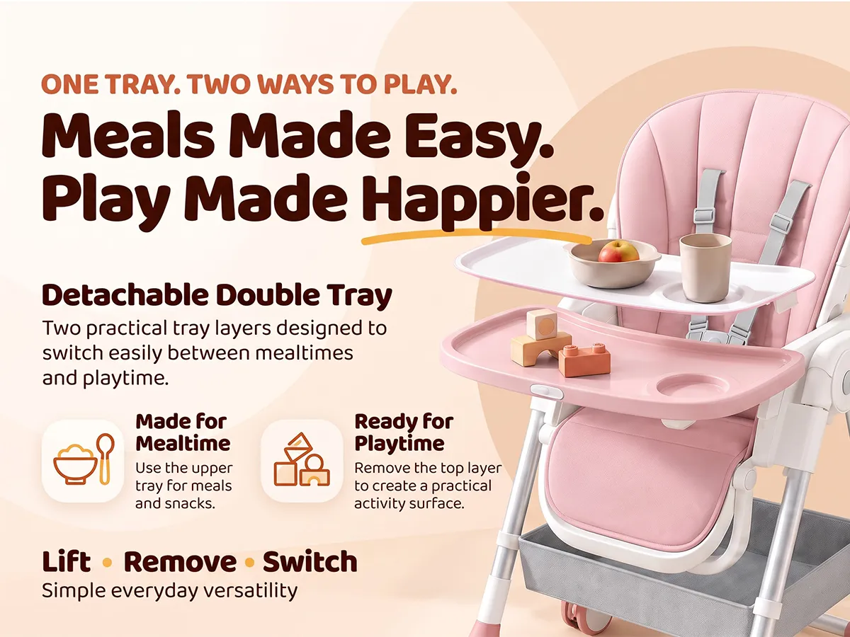 Galaxy Star Baby High Chair