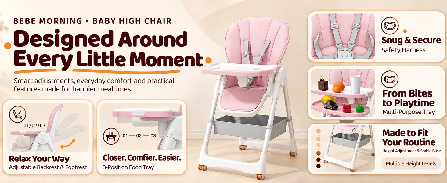 Galaxy Star Baby High Chair