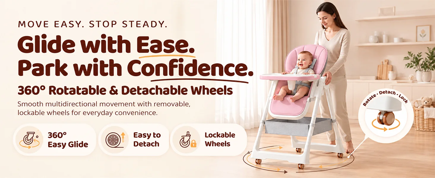 Galaxy Star Baby High Chair