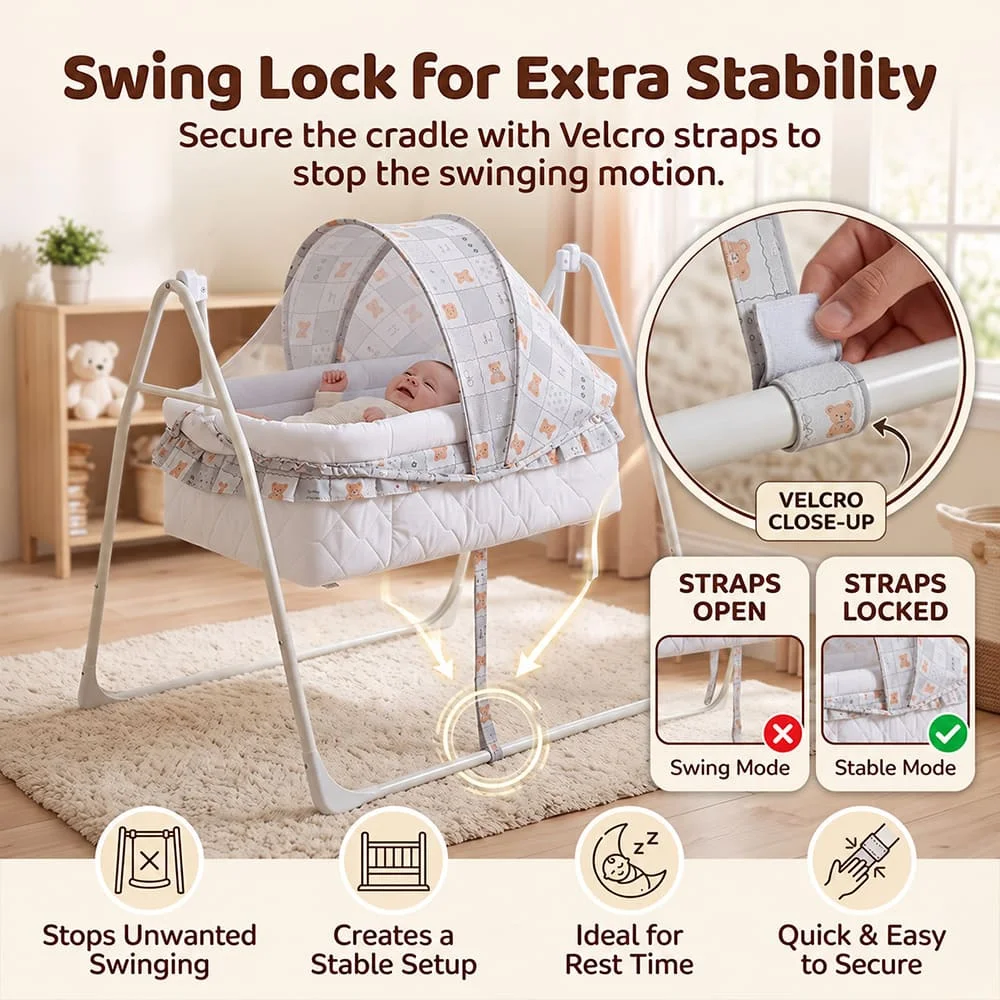 Little baby swing cradle