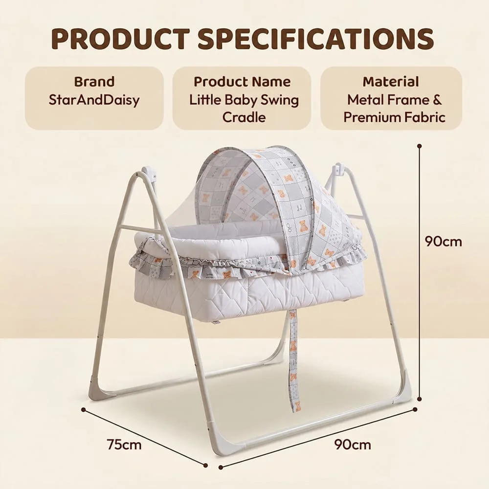 Little baby swing cradle