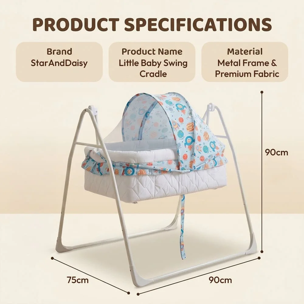 Little baby swing cradle