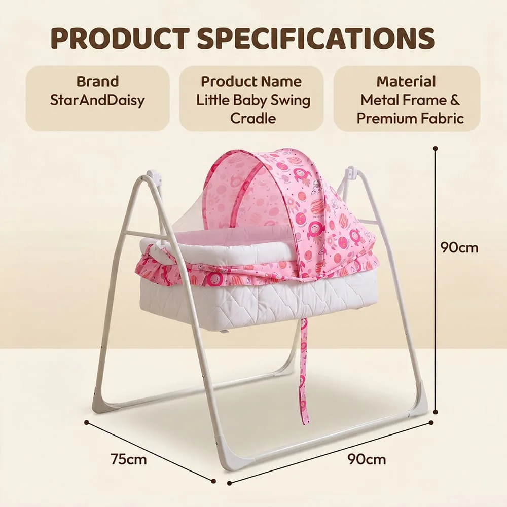 Little baby swing cradle