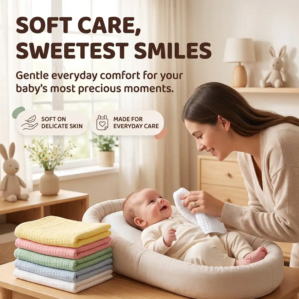 Muslin Face towel