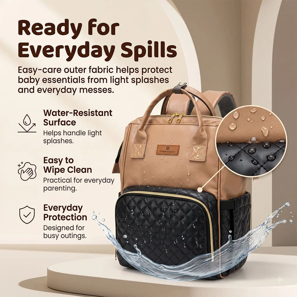 Nestiva Maternity Bag brown black
