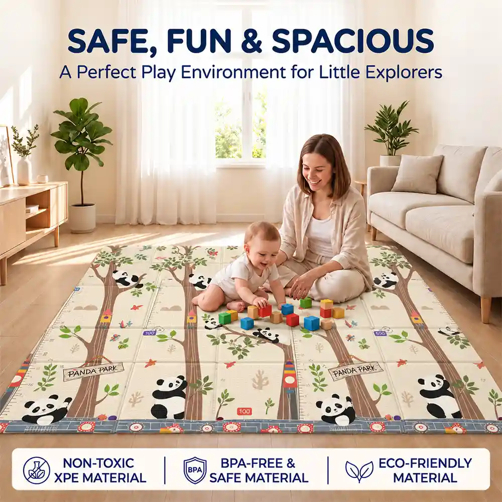 Playmat Panda ABC Print