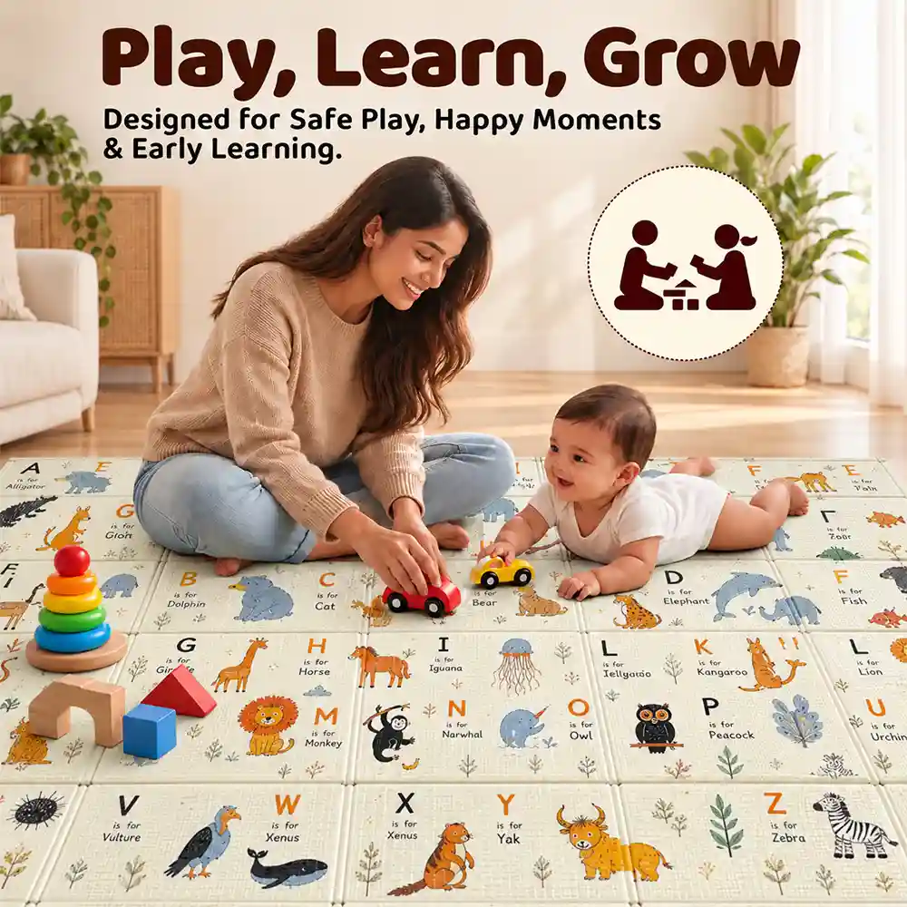 Playmat Panda ABC Print
