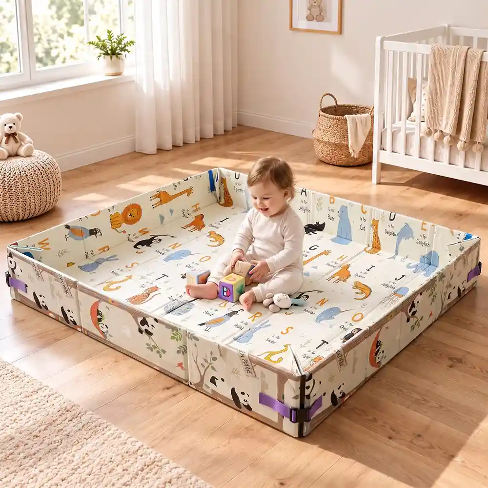 Playmat Panda ABC Print