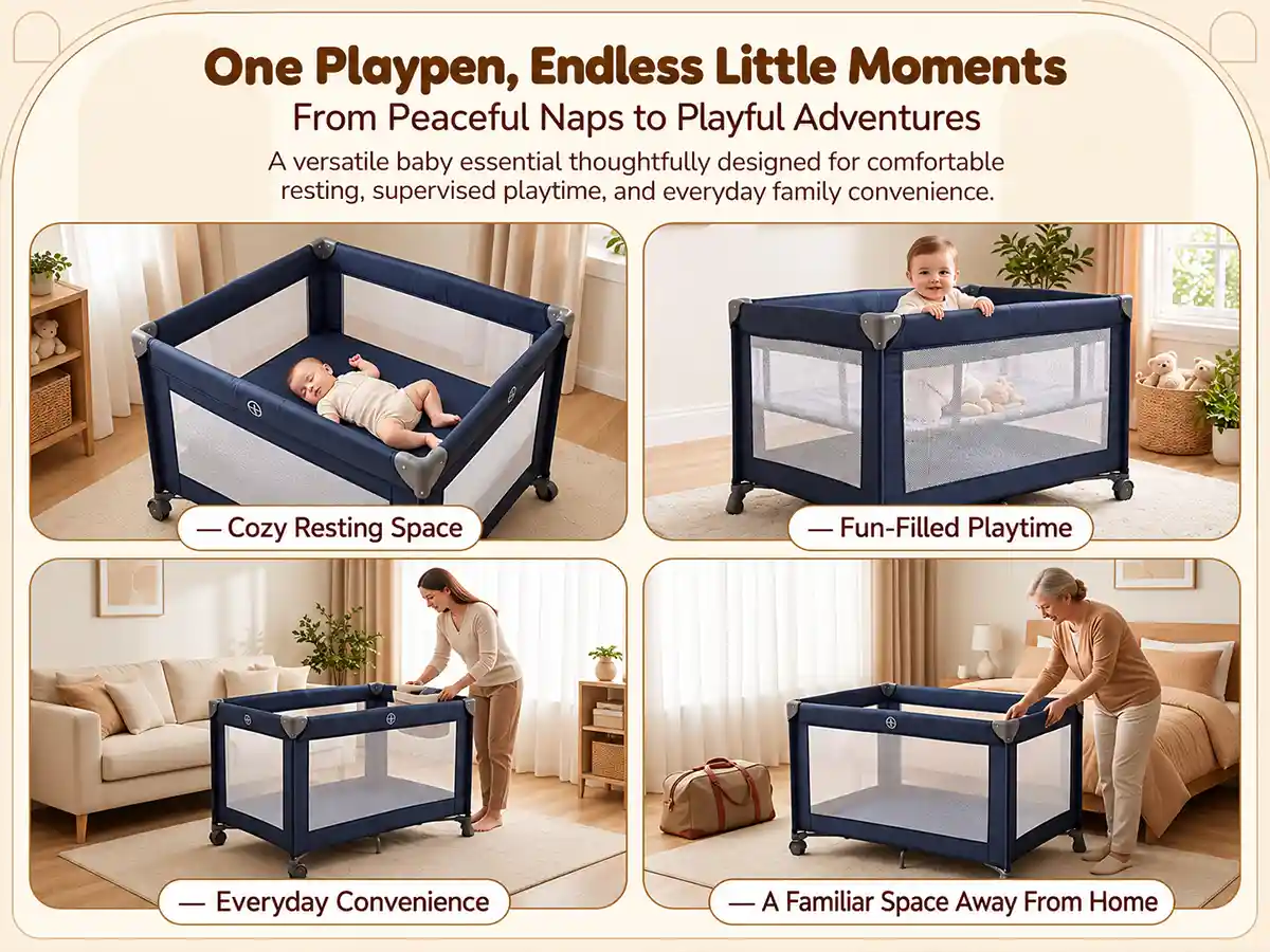 Foldable Baby Playpen