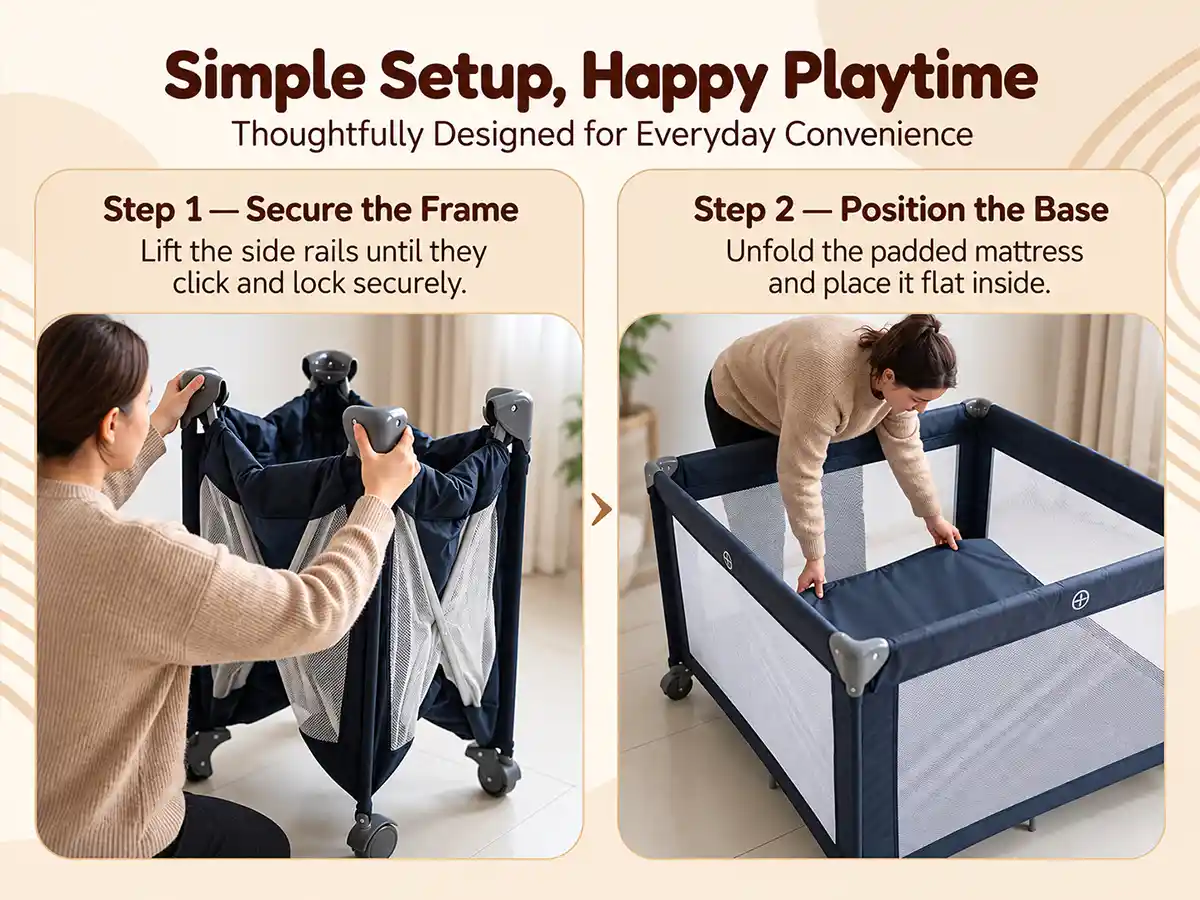 Foldable Baby Playpen