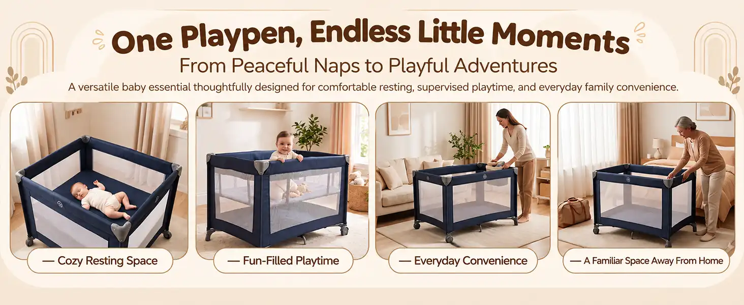 Foldable Baby Playpen