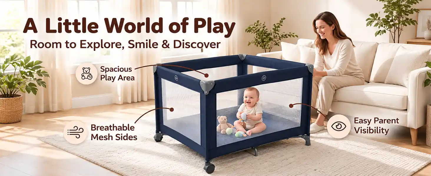 Foldable Baby Playpen