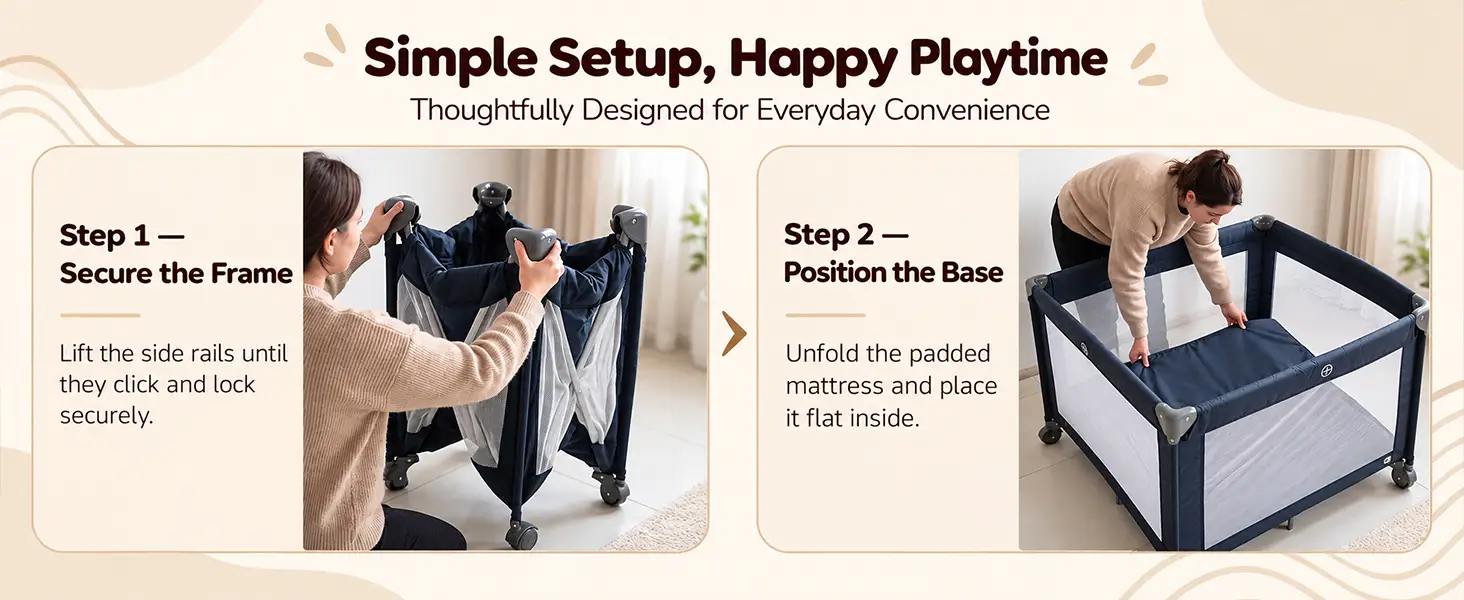 Foldable Baby Playpen