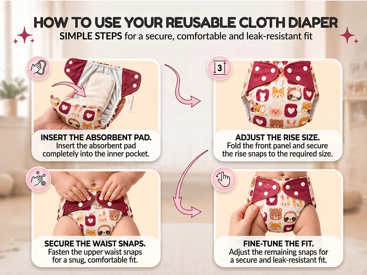 Reusable Cloth Diaper