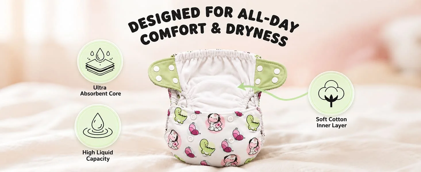 Reusable Cloth Diaper