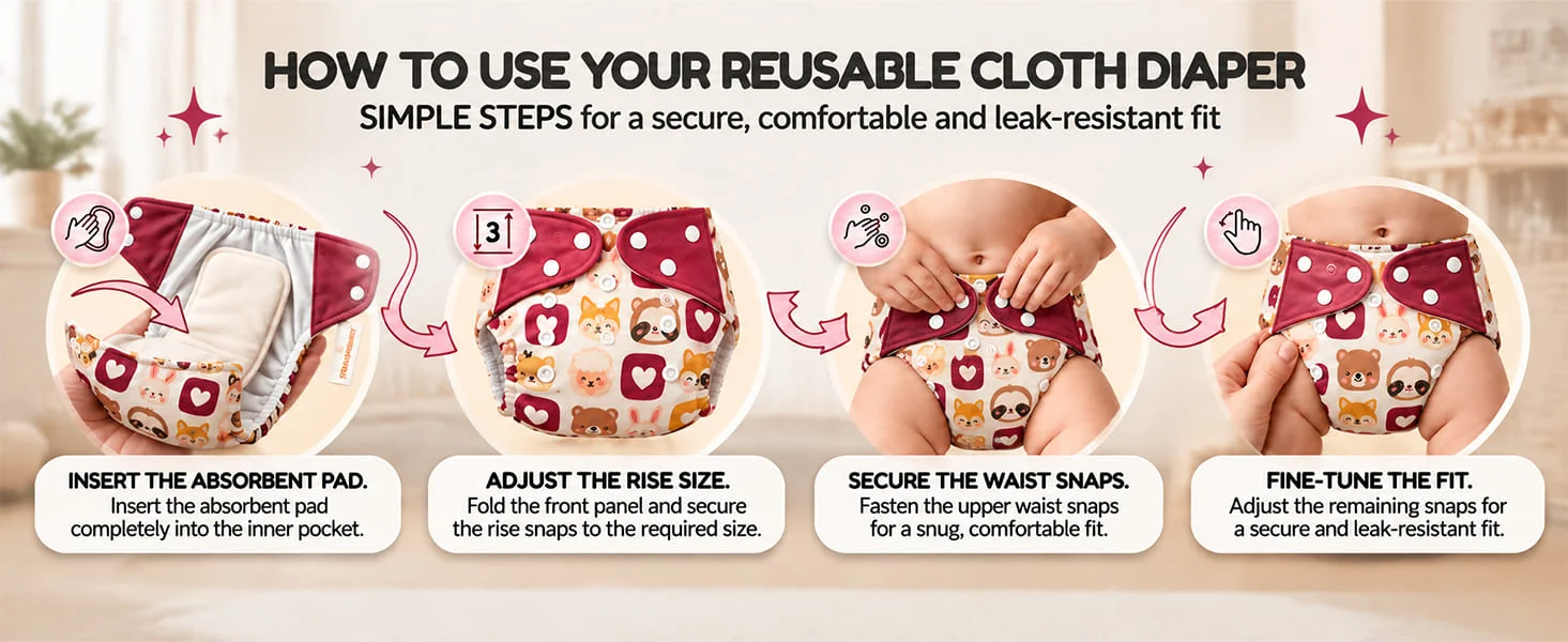 Reusable Cloth Diaper