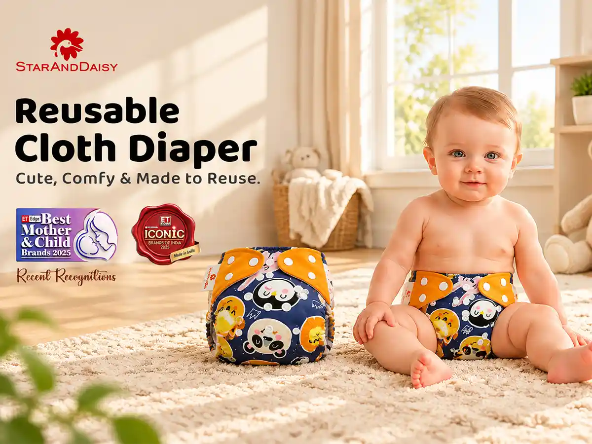 Reusable Baby Cloth Diaper