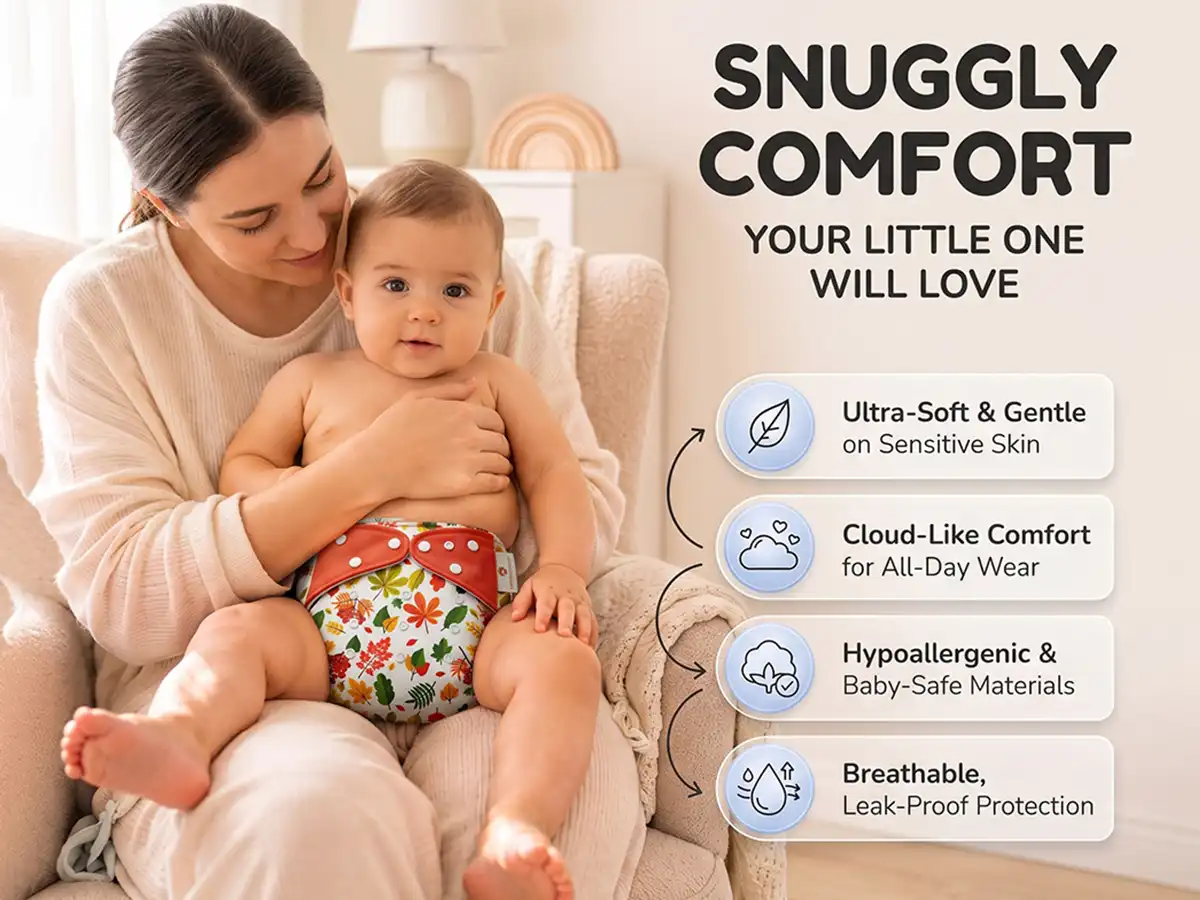 Reusable Baby Cloth Diaper