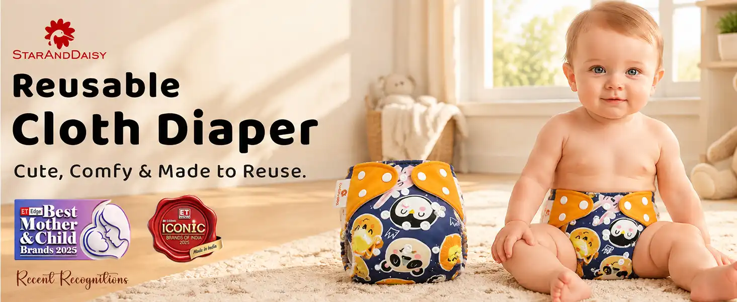Reusable Baby Cloth Diaper